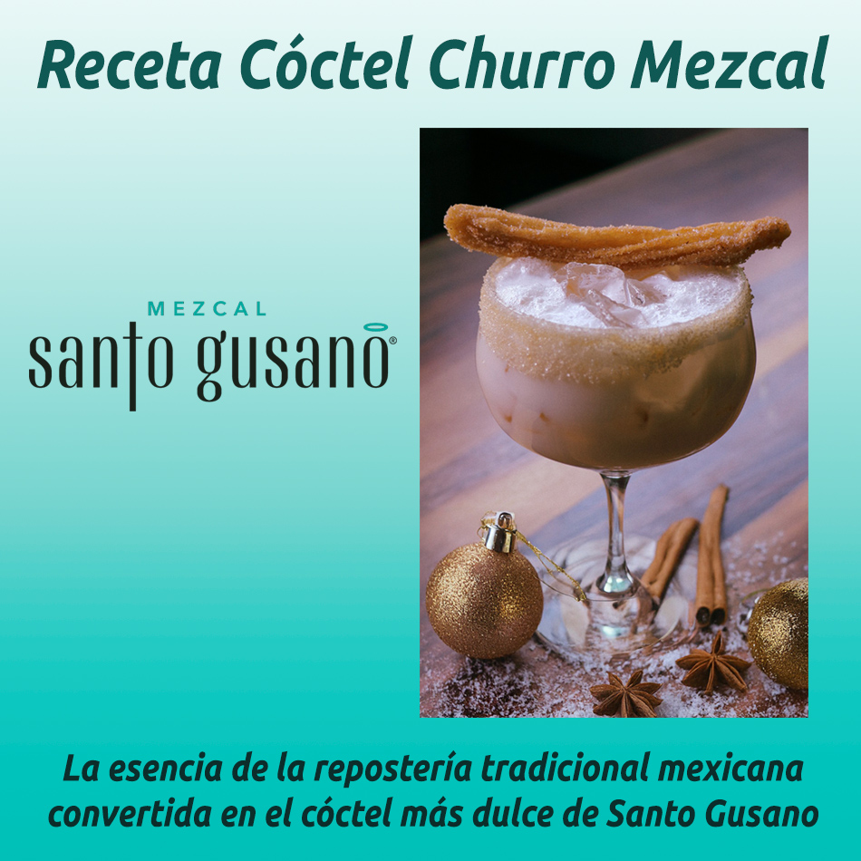 Receta Cóctel Churro Mezcal